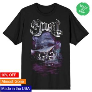 Ghost Official Store Merch Skeletour 2025 Itin T-Shirt