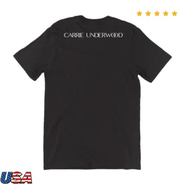 Carrie Underwood Store Merch Black Smoke Break T-Shirt