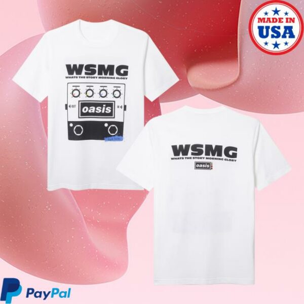 Paul Smith Merch Store Paul Smith X Oasis White Wsmg Print T-Shirt