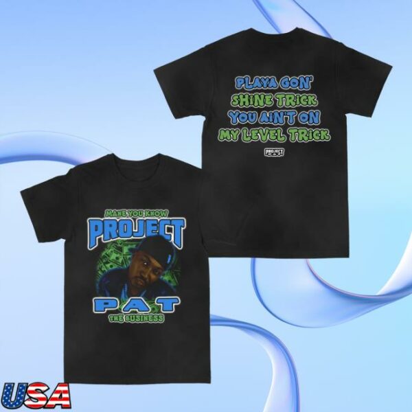 Project Pat Merch Store Mane You Know The Business Vintage Black Tee