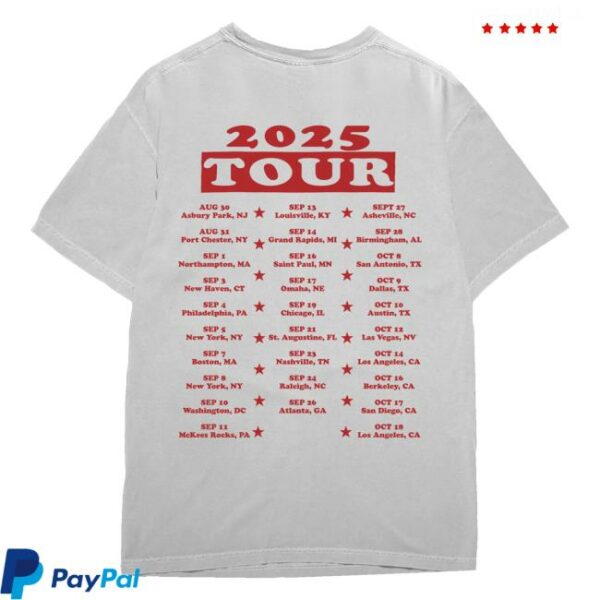 Rilo Kiley Merch Store Photocopied Fall 2025 Tour T-Shirt