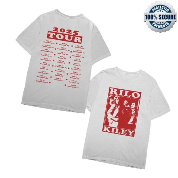 Rilo Kiley Merch Store Photocopied Fall 2025 Tour T-Shirt