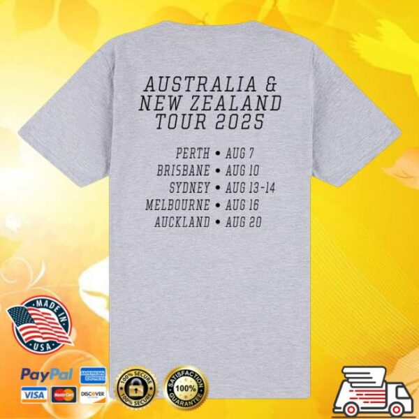 Sheng Wang Merch Store Giggletime Tour Grey Tshirt