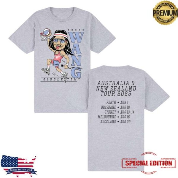 Sheng Wang Merch Store Giggletime Tour Grey Tshirt