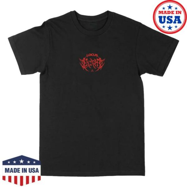 Underoath Merch Store Sightings Tour Black T-Shirt