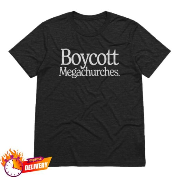 I’ve Had It Store Merch Boycott Megachurches Unisex Black T-Shirt