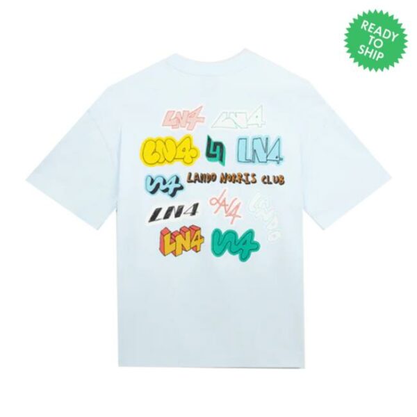 Lando Norris Store Merch Sticker Tee