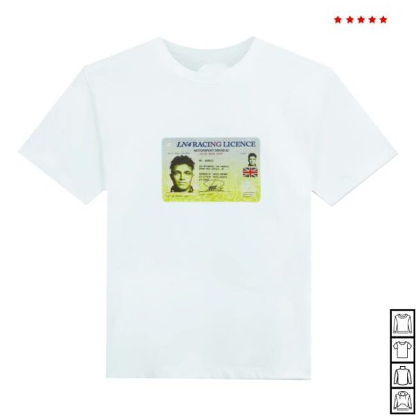 Lando Norris Store Merch Lando Licence Fitted Tee