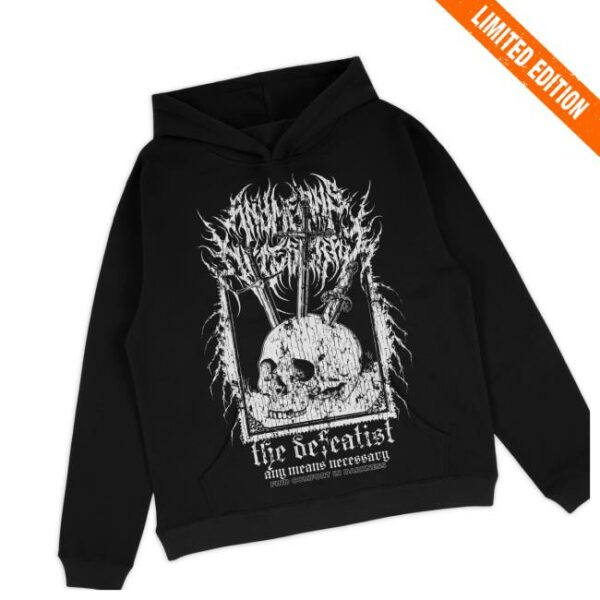Any Means Necessary Store Merch Defeatist Pullover Hoodie