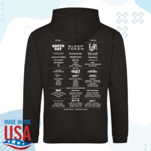 Download Festival Store Merch Download Reaper 2025 Line-Up Hoodie