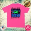 kenny gecko hawaii store merch 1988 gecko bootleg hot pink neon tee