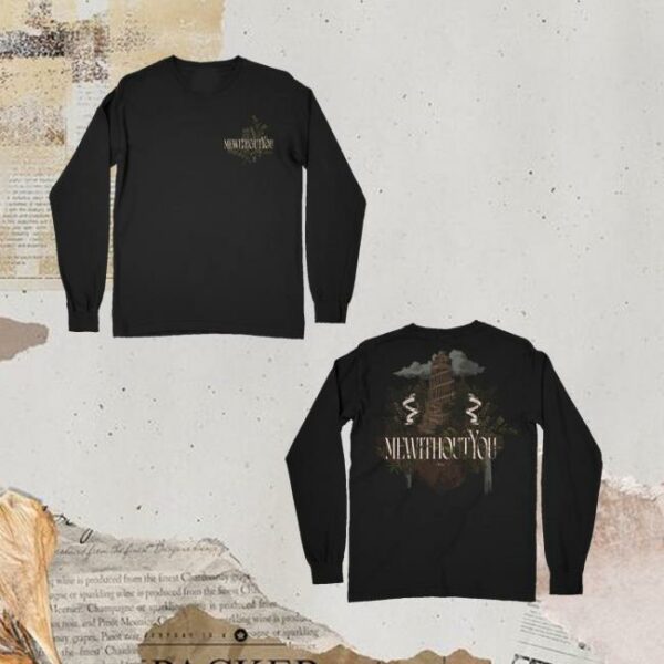 Mewithoutyou Merch Store Pale February Long Sleeve T-Shirt