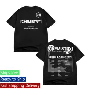 Chris Lake Merch Store Chemistry Tour Falling Tee