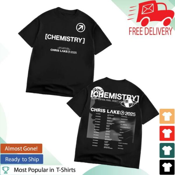 Chris Lake Merch Store Chemistry Tour Falling Tee