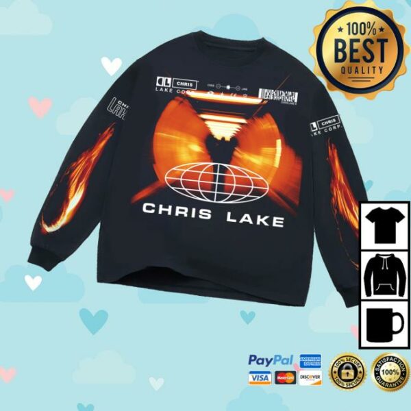 Chris Lake Merch Store Chemistry Tunnel Longsleeve Black