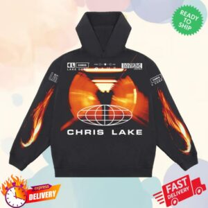 Chris Lake Merch Store Chemistry Tunnel Hoodie Black