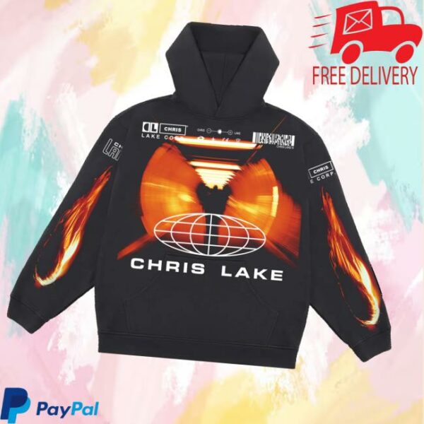 Chris Lake Merch Store Chemistry Tunnel Hoodie Black