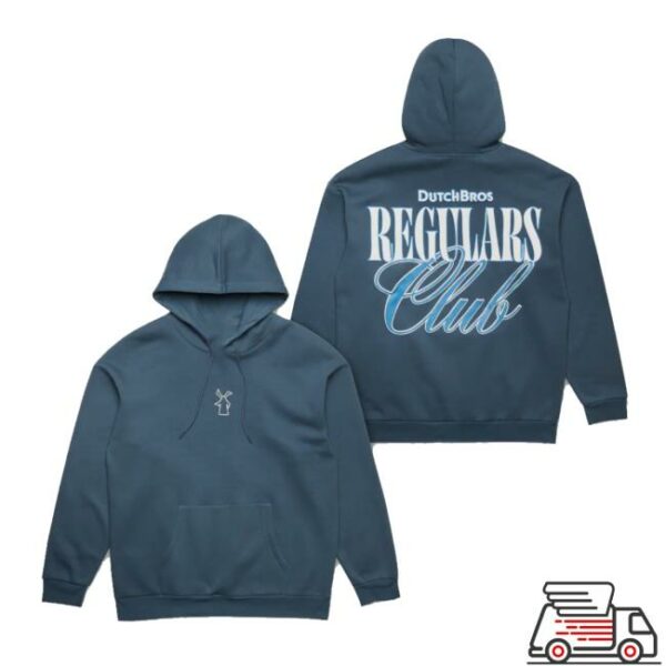 Dutch Bros Store Merch Regulars Club Hoodie