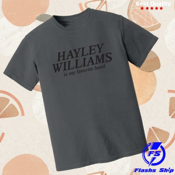 Hayley Williams Store Merch My Favorite Band Tee