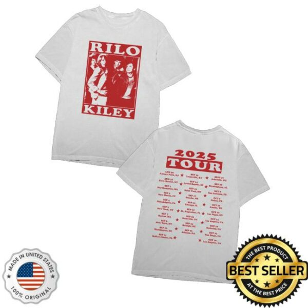 Rilo Kiley Merch Store Photocopied Fall 2025 Tour T-Shirt