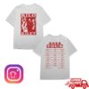 kenny Rilo Kiley Merch Store Photocopied Fall 2025 Tour T Shirts