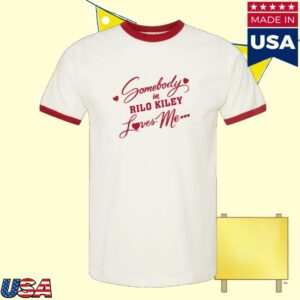 Rilo Kiley Merch Store Somebody Loves Me Ringer T-Shirt