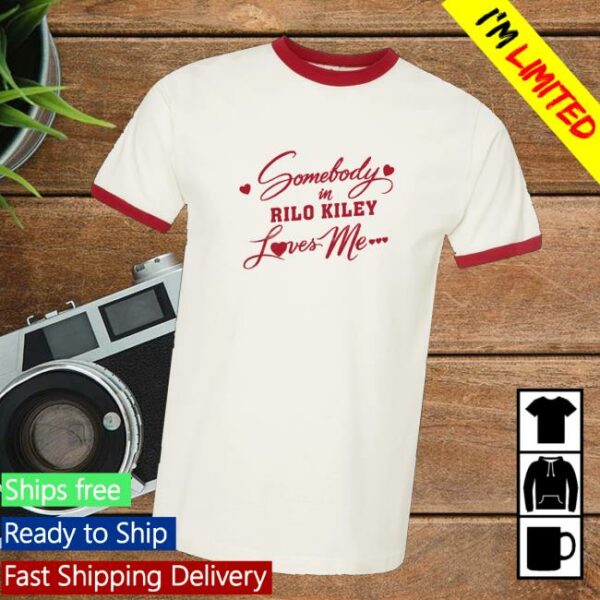 Rilo Kiley Merch Store Somebody Loves Me Ringer T-Shirt