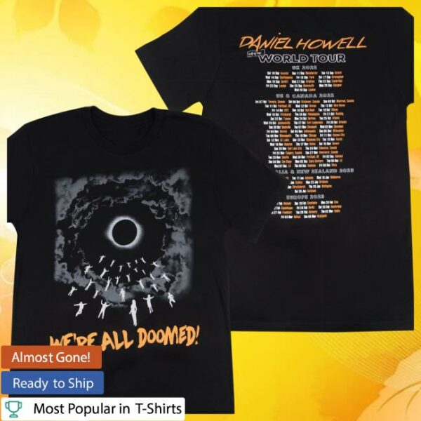 Dan And Phil Shop Store Merch Doomed Tour Tee