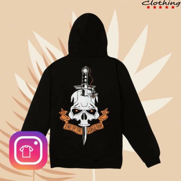 Dan And Phil Shop Store Merch Doomed Skull Hoodie