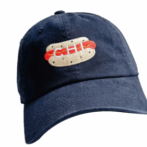 Alice And Wonder Store Merch Chi Hot Dog Icon Navy Hat