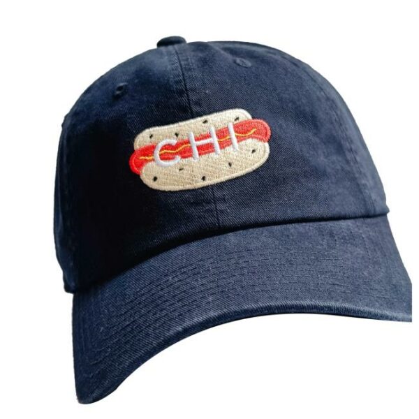 Alice And Wonder Store Merch Chi Hot Dog Icon Navy Hat