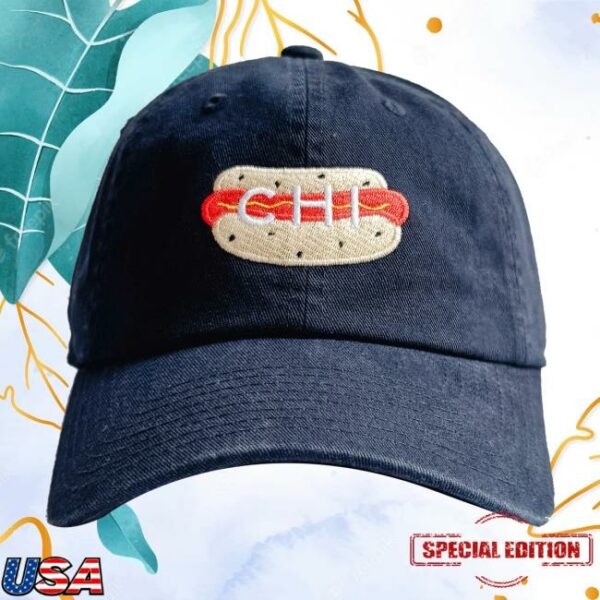 Alice And Wonder Store Merch Chi Hot Dog Icon Navy Hat