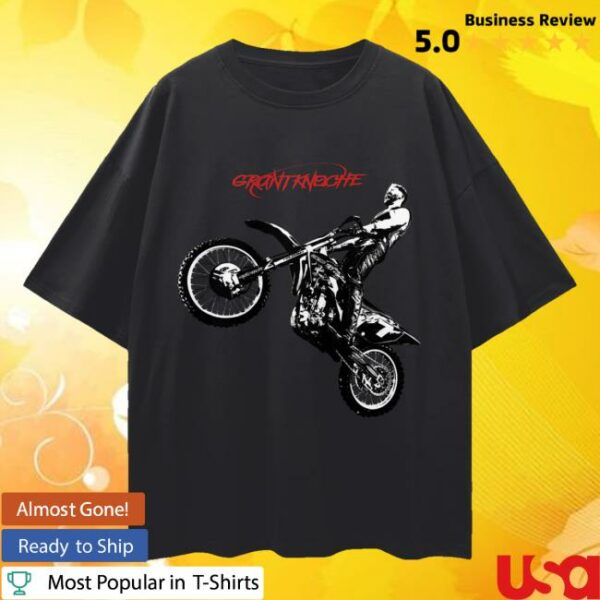 Grant Knoche Merch Store Grant Knoche Moto Tee Black