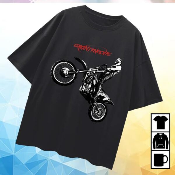 Grant Knoche Merch Store Grant Knoche Moto Tee Black