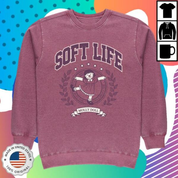 Retrokid Merch Store Big Comfy Couch Soft Life Crew