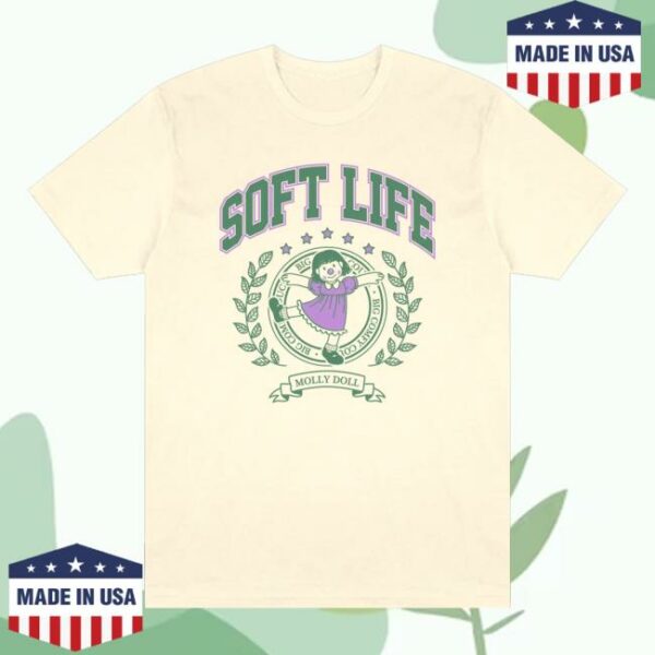 Retrokid Merch Store Big Comfy Couch Soft Life T-Shirt