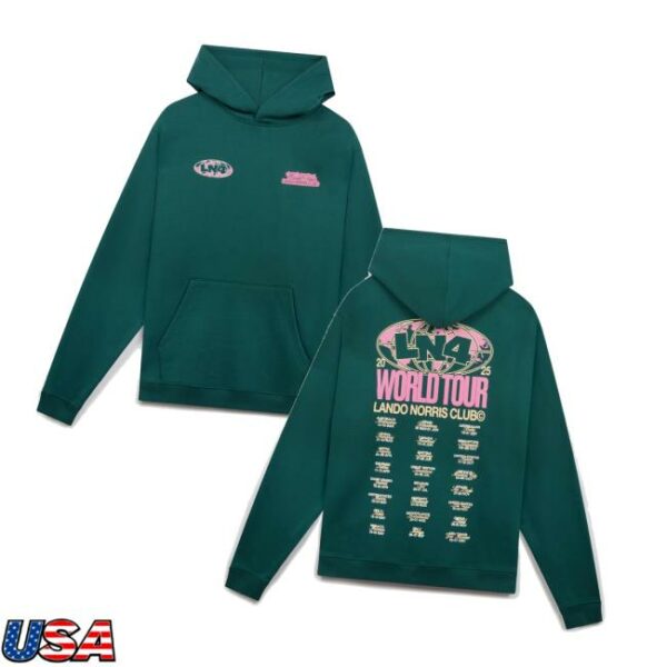 Lando Norris Merch Store World Tour Hoodie