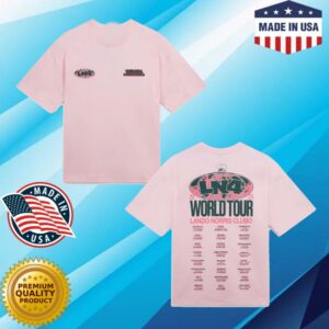 Lando Norris Merch Store World Tour Tee