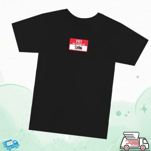Eminem Shop Merch Hi My Name Is Stan T-Shirt