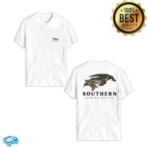 Southern String Hats Merch Store Swamp Chomper Tee