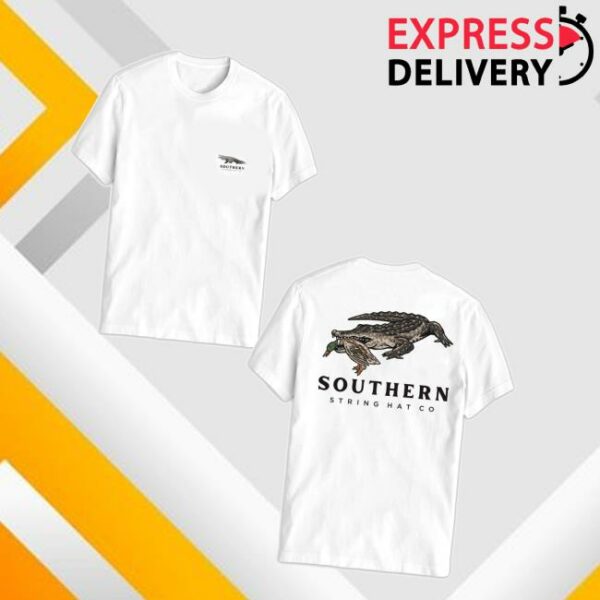 Southern String Hats Merch Store Swamp Chomper Tee