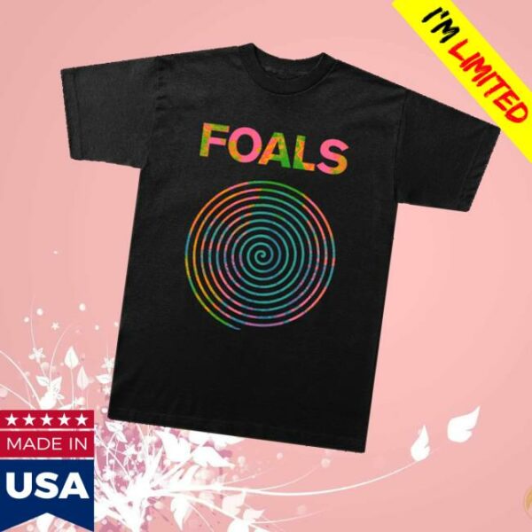 Foals Shop Merch Wwd X Anniversary Spiral T-Shirt