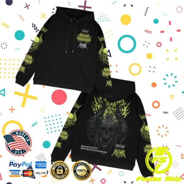Anymeansnecessary Merch Store Chains Pullover Hoodie