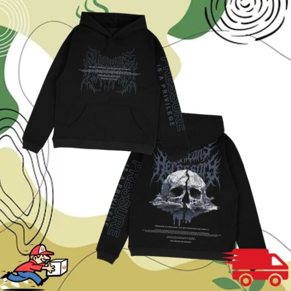 Anymeansnecessary Merch Store Pressure Pullover Hoodie