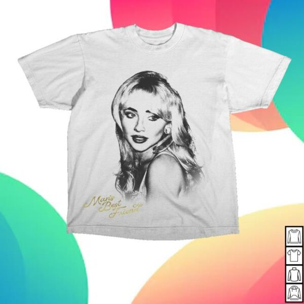 Sabrina Carpenter Merch Store Man’s Best Friend Photo T-Shirt