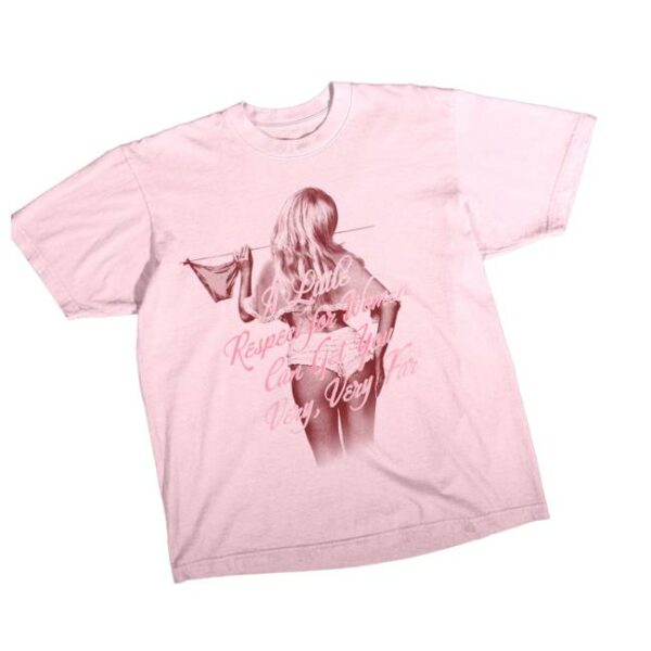 Sabrina Carpenter Store Merch A Little Respect For Women T-Shirt