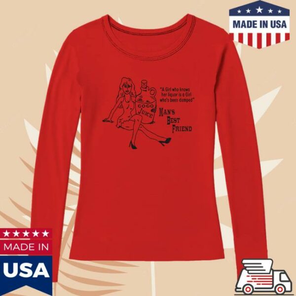 Sabrina Carpenter Store Merch Girl Who’s Been Dumped Fitted Long Sleeve T-Shirt