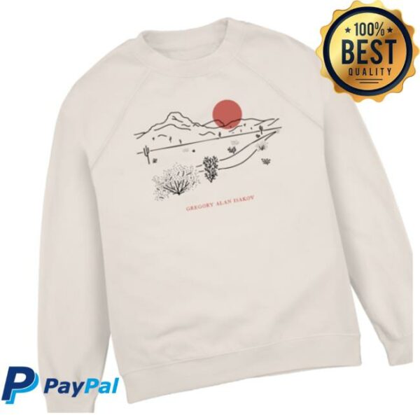 Gregory Alan Isakov Store Merch Quiet Desert Sweatshirt