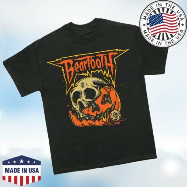Beartooth Band Store Merch Jack-O-Skull Shirt