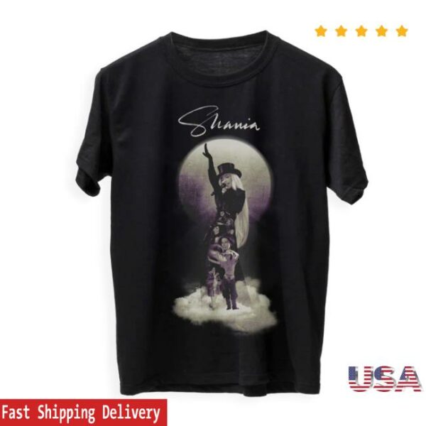 Shania Twain Store Merch 60 Years Of Shania X Manuel Tee
